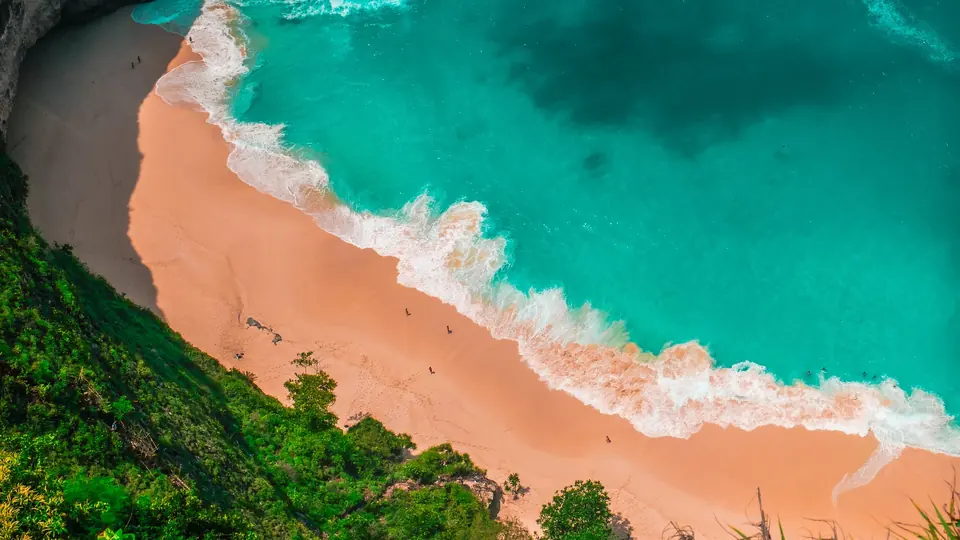 Limestone islands of Langkawi from above