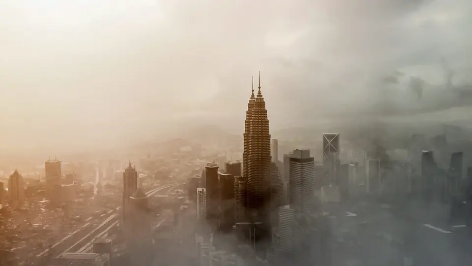Kuala Lumpur skyline with the Petronas Towers